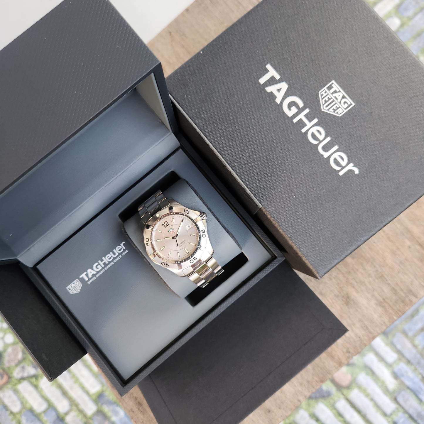 Tag Heuer Aquaracer 300M Steel Bezel in Silver Dial 39mm