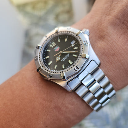 Tag Heuer Professional Vintage in Black Dial 38mm