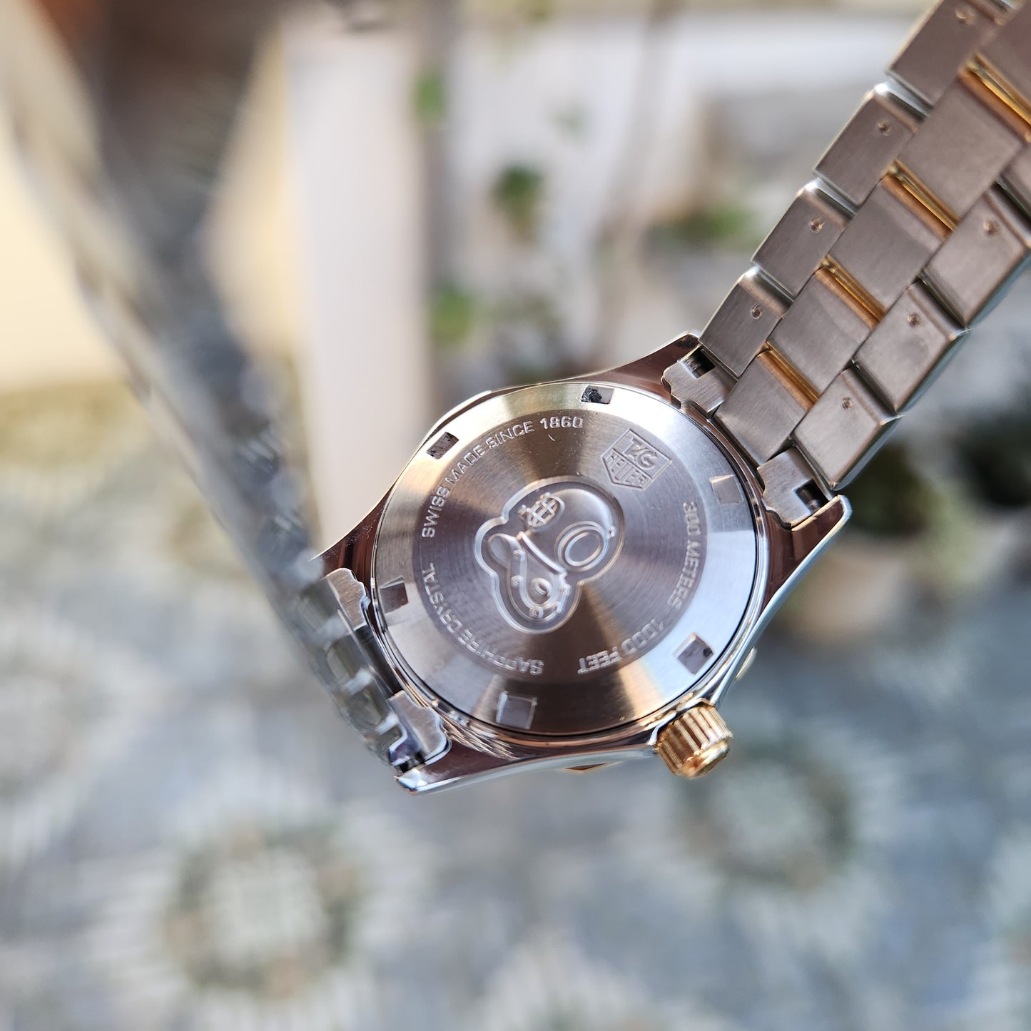 Tag Heuer Ladies Aquaracer Two-Tone Silver Dial 27mm