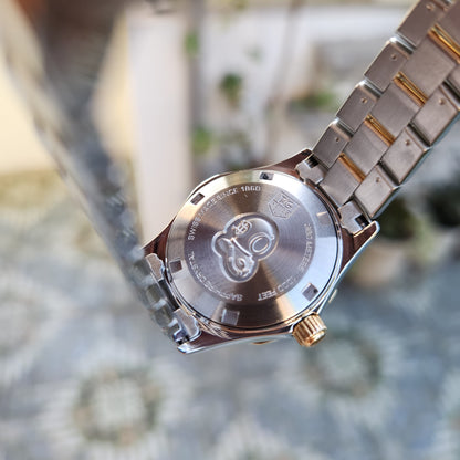 Tag Heuer Ladies Aquaracer Two-Tone Silver Dial 27mm