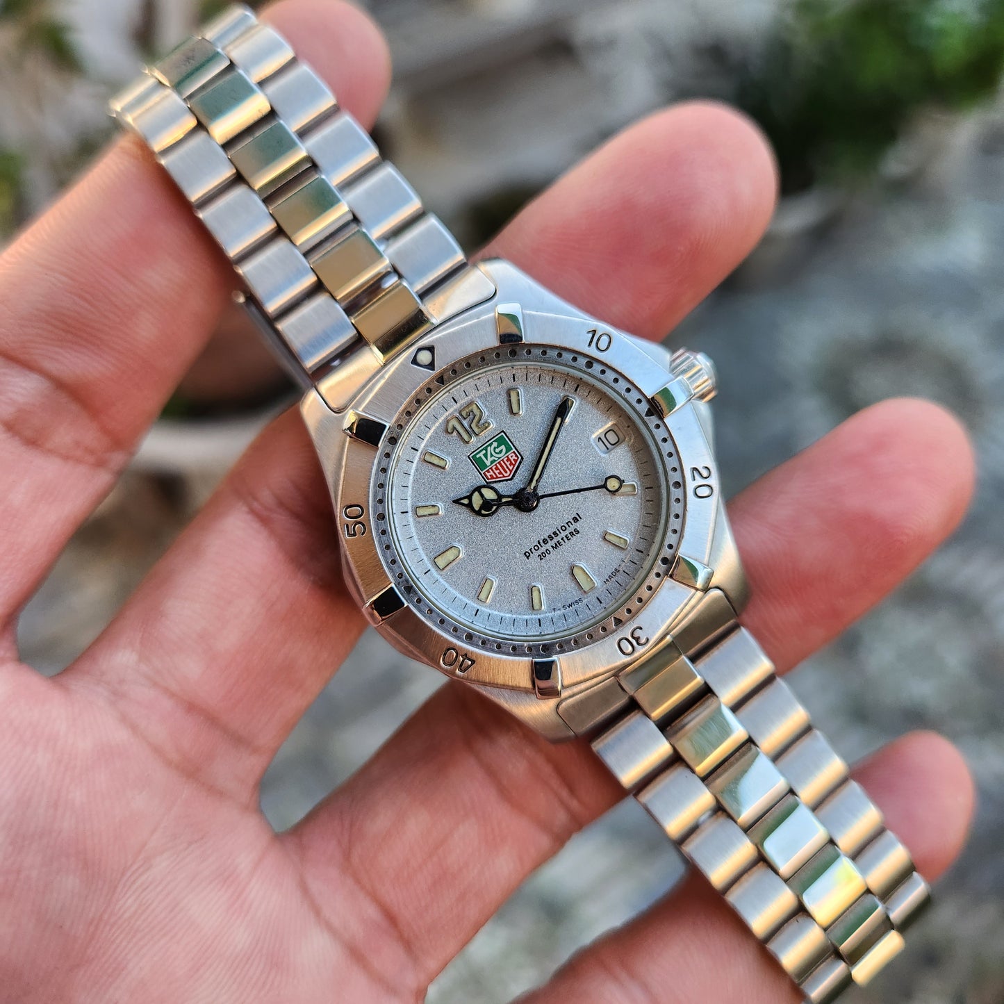 Tag Heuer Professional Midsize Vintage in Grey Dial 36mm