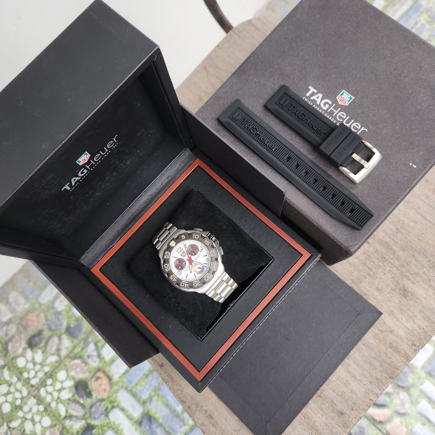 Tag Heuer F1 Chronograph White Dial 40mm
