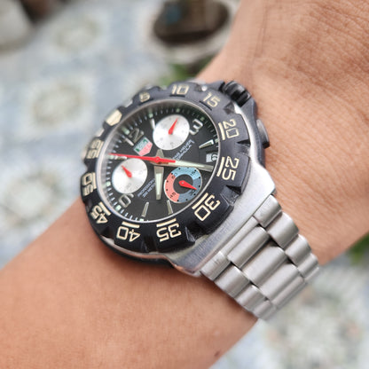 Tag Heuer F1 Chronograph 40mm Black Dial