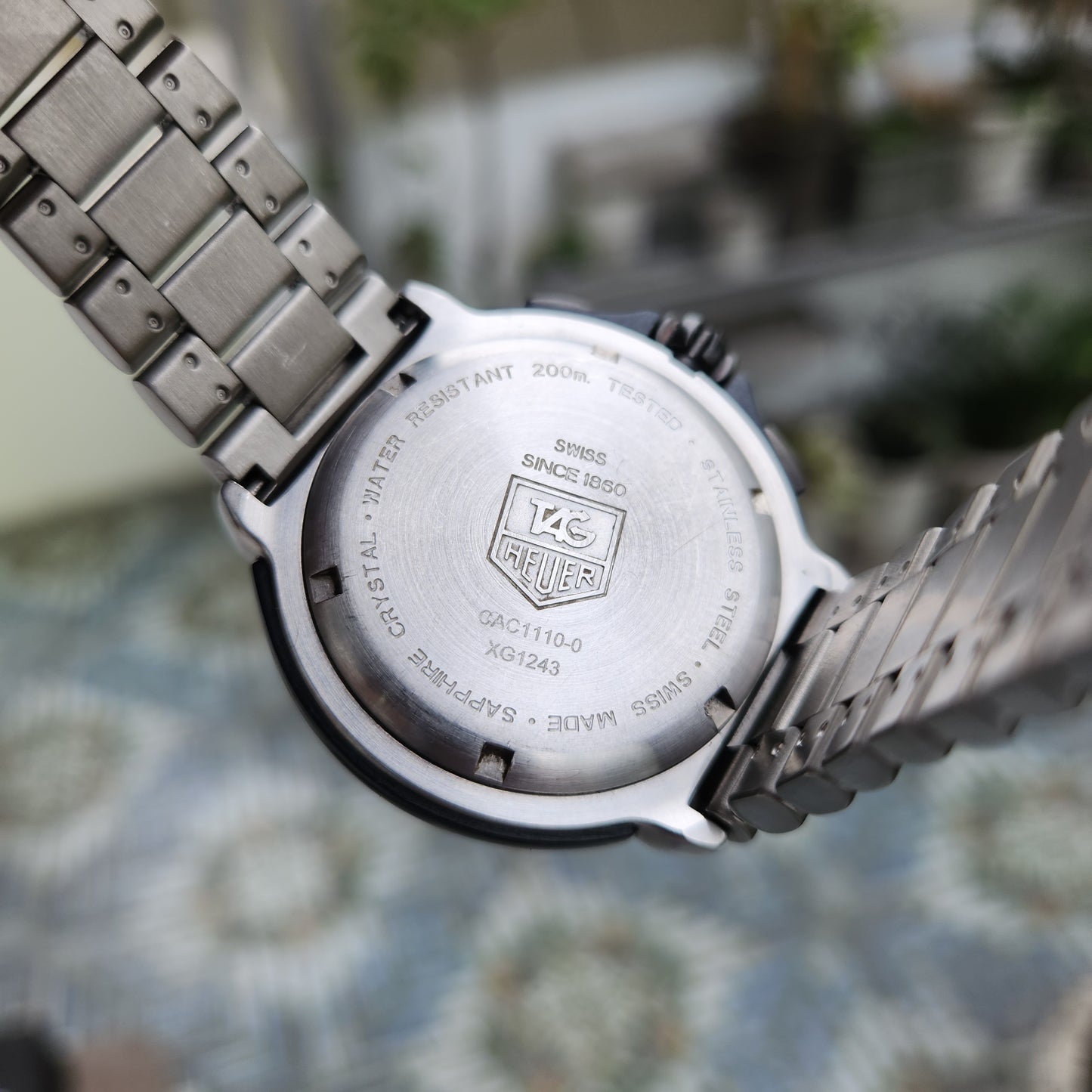 Tag Heuer F1 Chronograph 40mm Black Dial