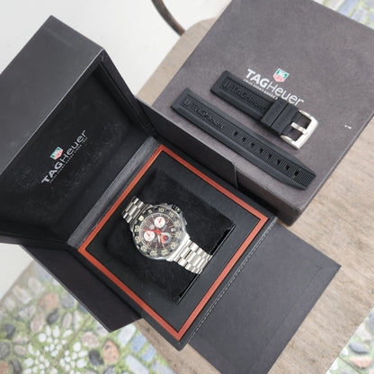 Tag Heuer F1 Chronograph 40mm Black Dial