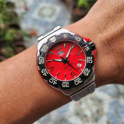 Tag Heuer F1 Red Dial 40mm