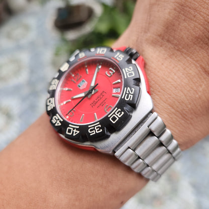 Tag Heuer F1 Red Dial 40mm