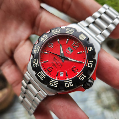Tag Heuer F1 Red Dial 40mm