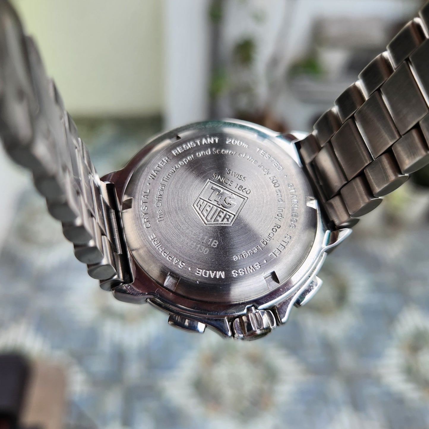 Tag Heuer F1 Chronograph Indy 500 Black Dial 40mm
