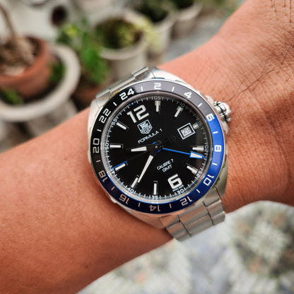 Tag Heuer F1 Calibre 7 GMT 'Batman' 41mm