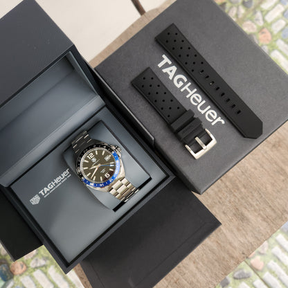 Tag Heuer F1 Calibre 7 GMT 'Batman' 41mm