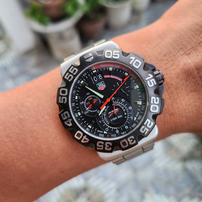 Tag Heuer F1 Grande Date Chronograph Kimi Raikkonen Edition 44mm - Complete Set