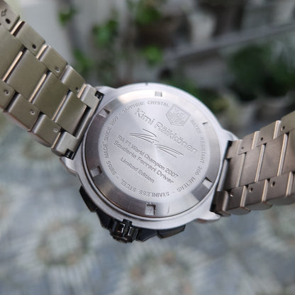 Tag Heuer F1 Grande Date Chronograph Kimi Raikkonen Edition 44mm - Complete Set