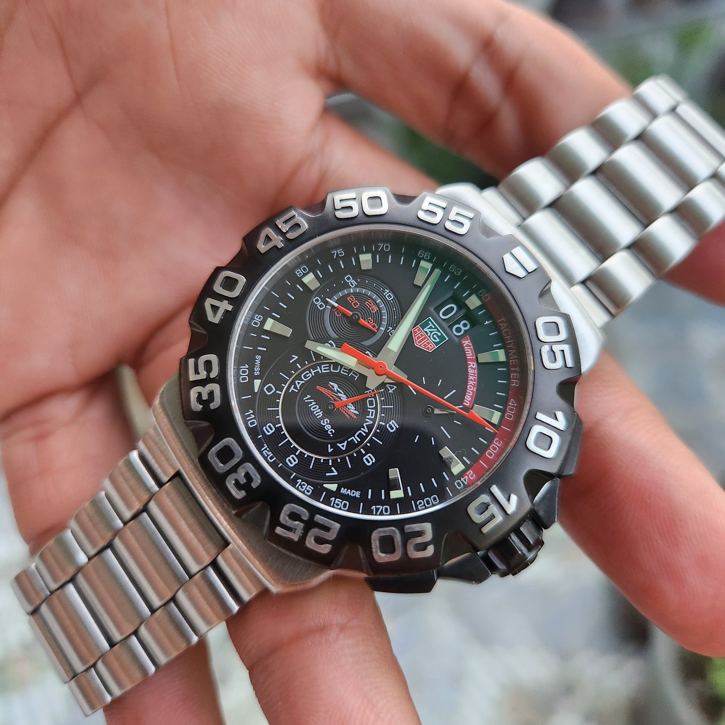 Tag Heuer F1 Grande Date Chronograph Kimi Raikkonen Edition 44mm - Complete Set