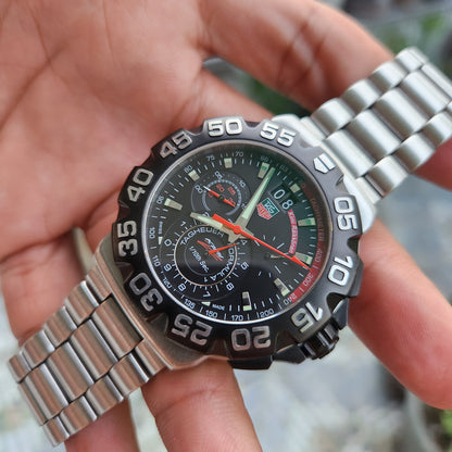 Tag Heuer F1 Grande Date Chronograph Kimi Raikkonen Edition 44mm - Complete Set