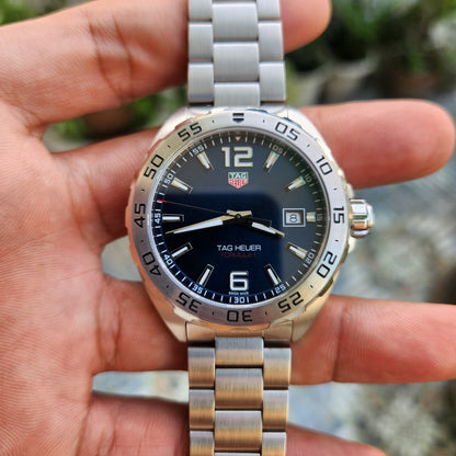 Tag Heuer F1 in Sunburst Blue Dial 41mm - Complete Set