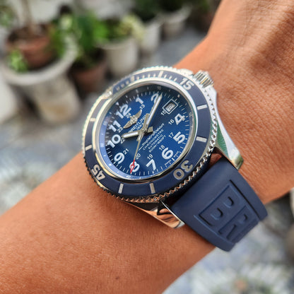Breitling SuperOcean II 42 500M Chronometer in Blue Mariner Dial 42mm