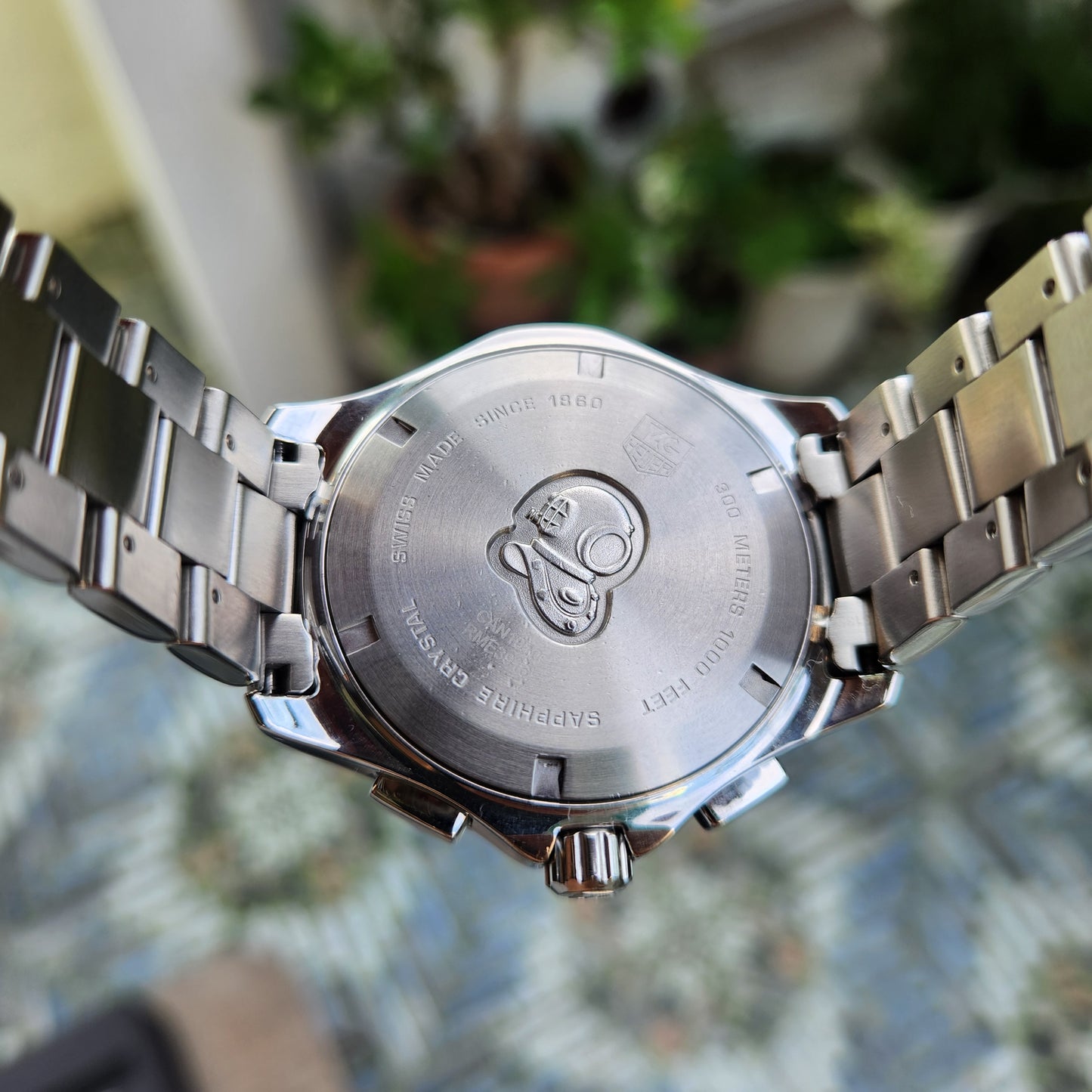 Tag Heuer Aquaracer Chronograph Grande Date Black Dial 43mm
