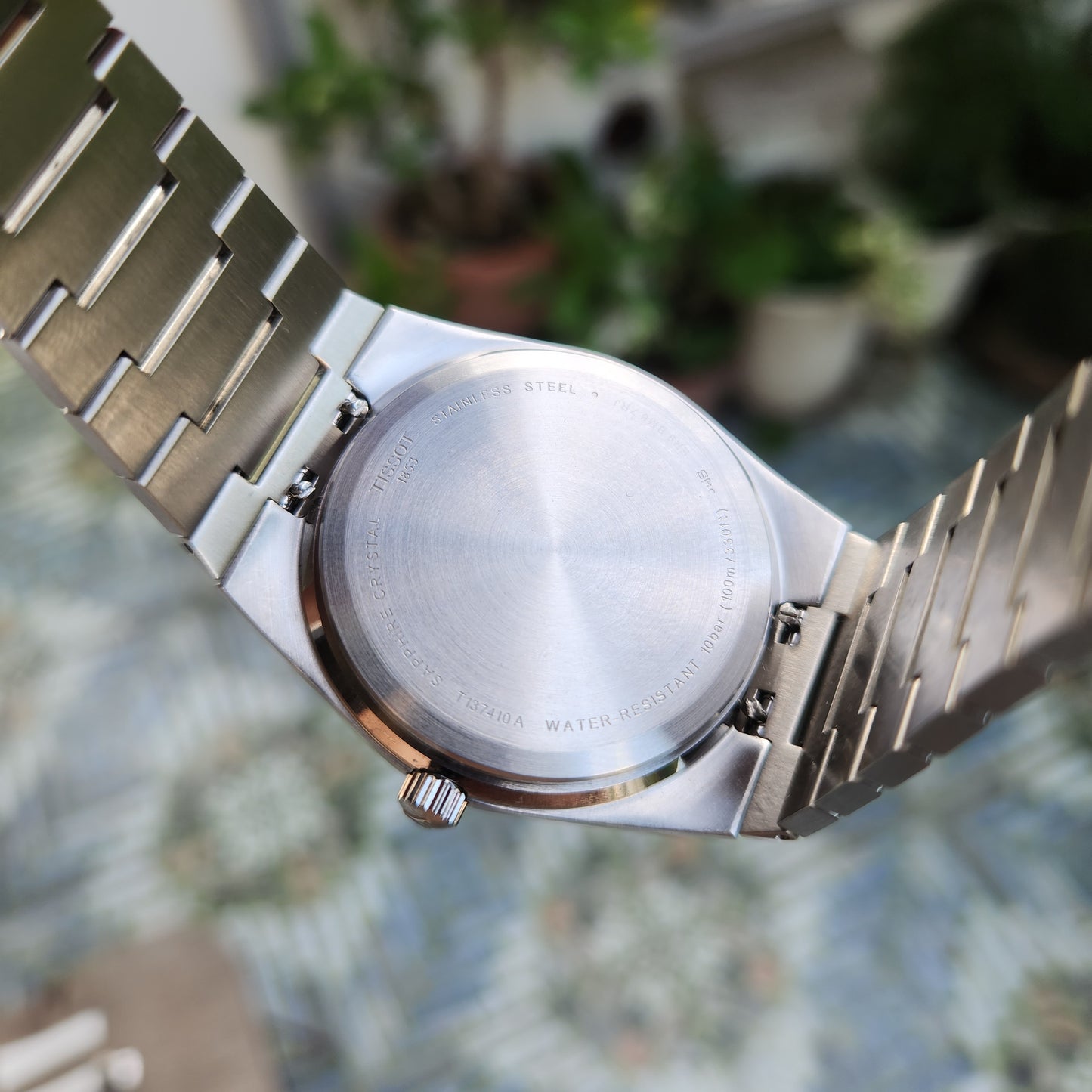 Tissot PRX Rose Gold Indeces in Silver/White Dial 40mm