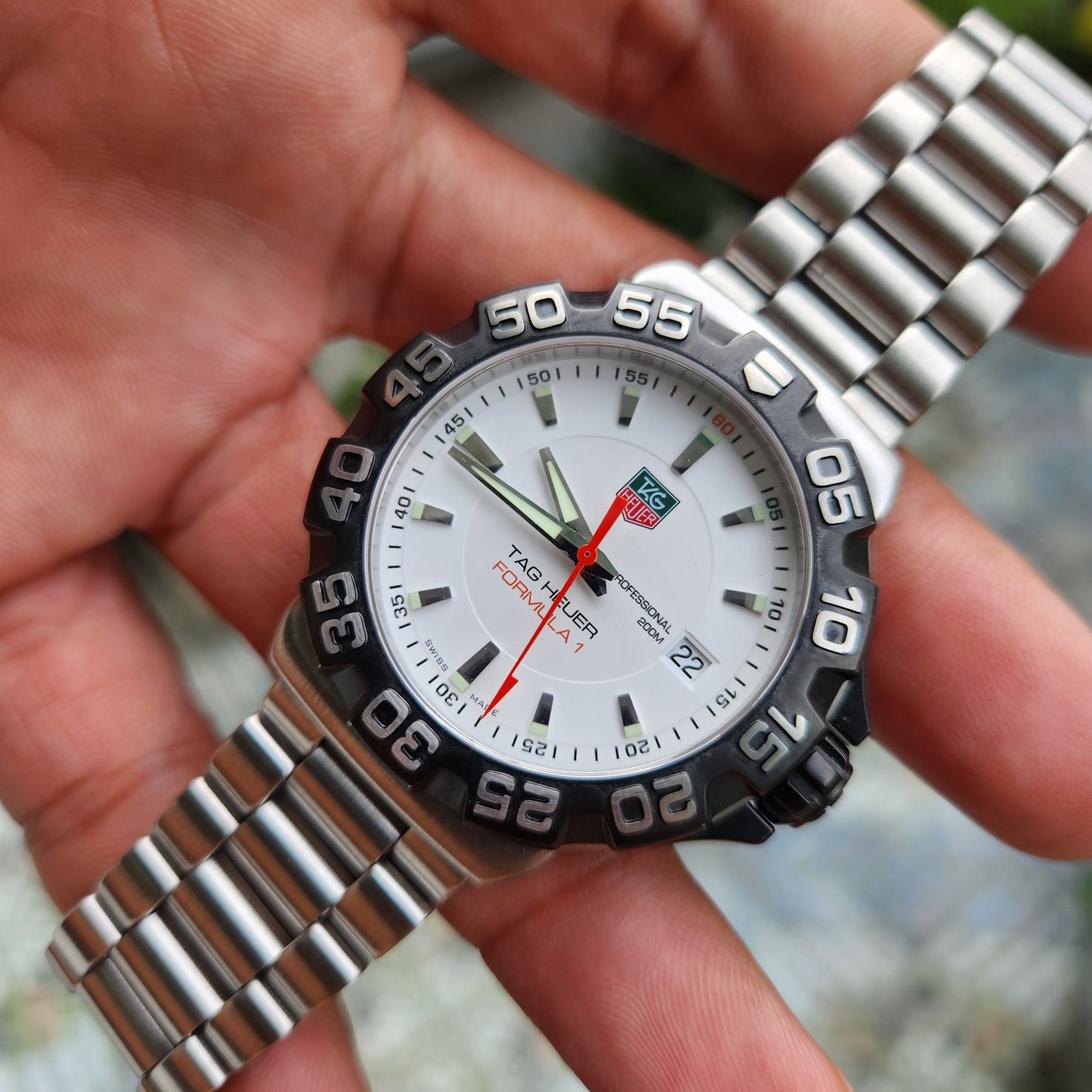 Tag Heuer F1 White Dial 41mm