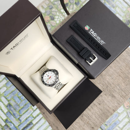 Tag Heuer F1 White Dial 41mm
