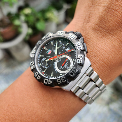 Tag Heuer F1 Chronograph Alonso Black Dial 41mm