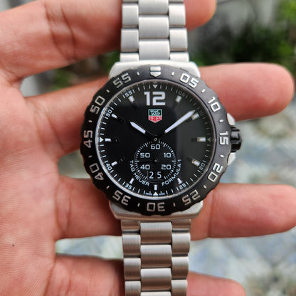 Tag Heuer F1 Grande Date Black Dial 42mm