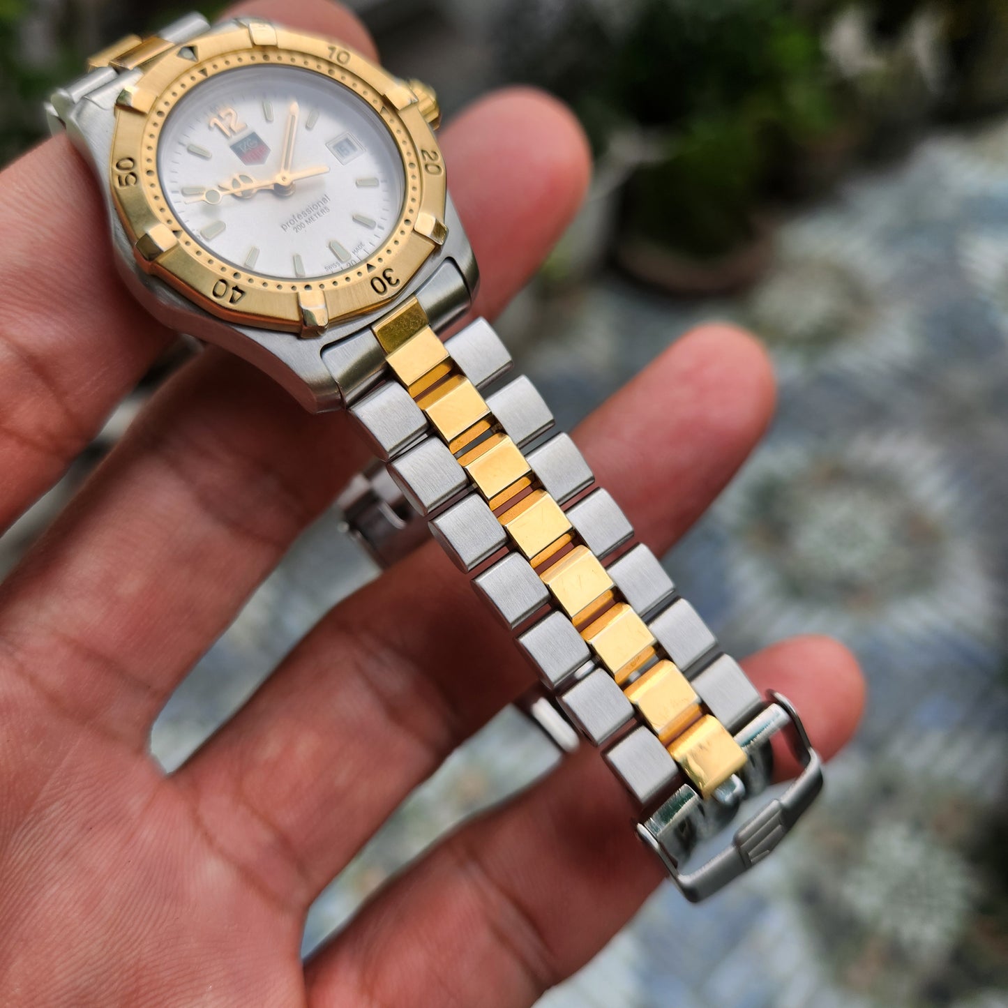 Tag Heuer Ladies Professional Two-Tone Silver Dial 28mm