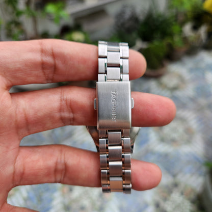 Tag Heuer Ladies Aquaracer in White Mother of Pearl Dial with Diamonds 33mm