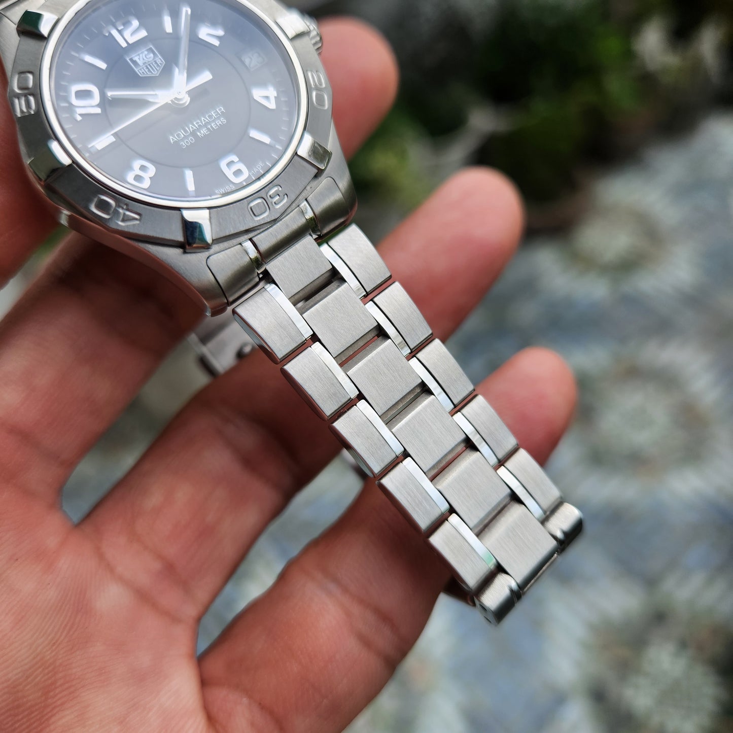 Tag Heuer Ladies Aquaracer Black Dial 33mm