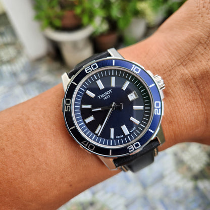 Tissot Supersport Gent in Blue Dial 44mm