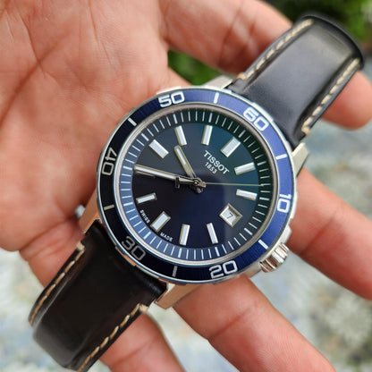 Tissot Supersport Gent in Blue Dial 44mm
