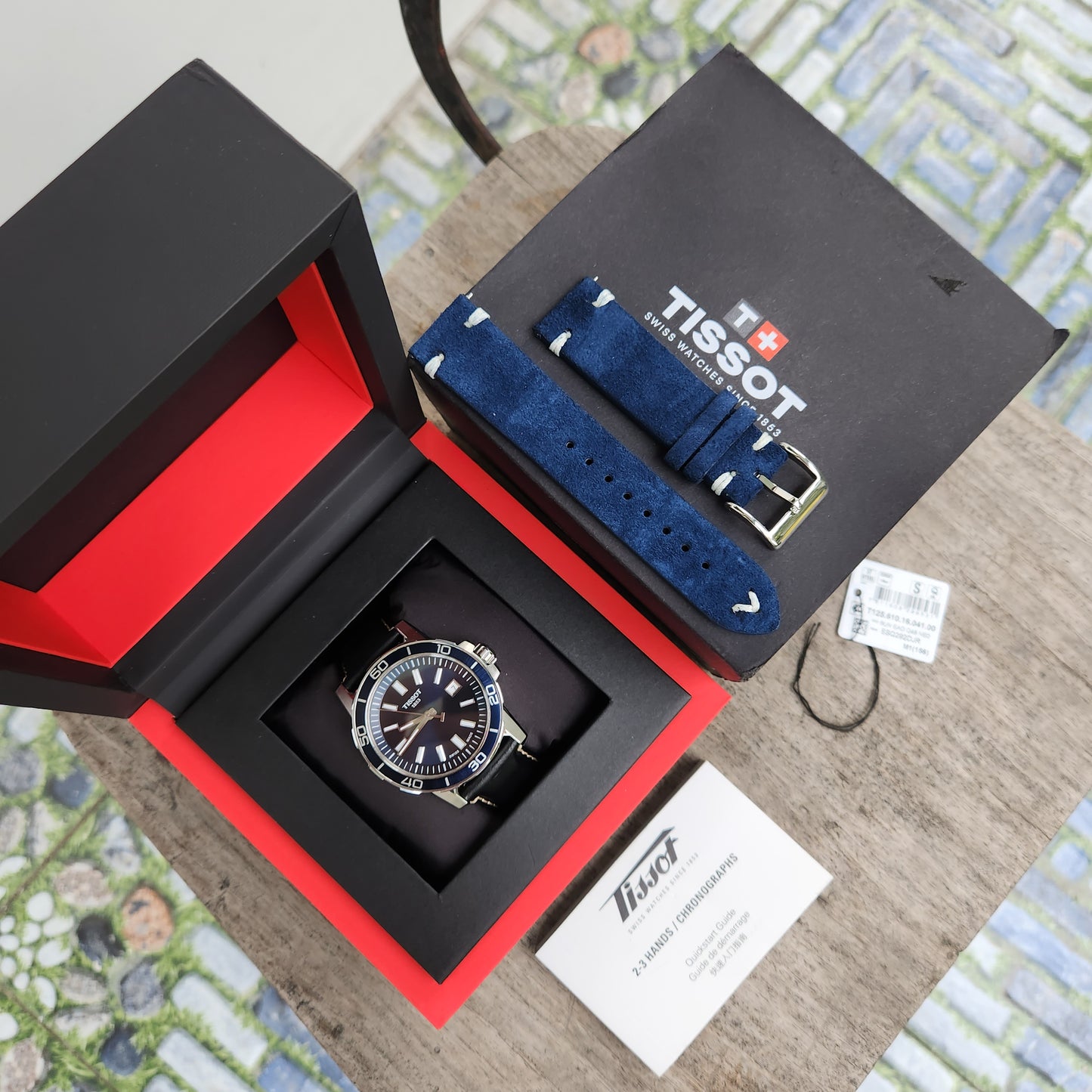 Tissot Supersport Gent in Blue Dial 44mm