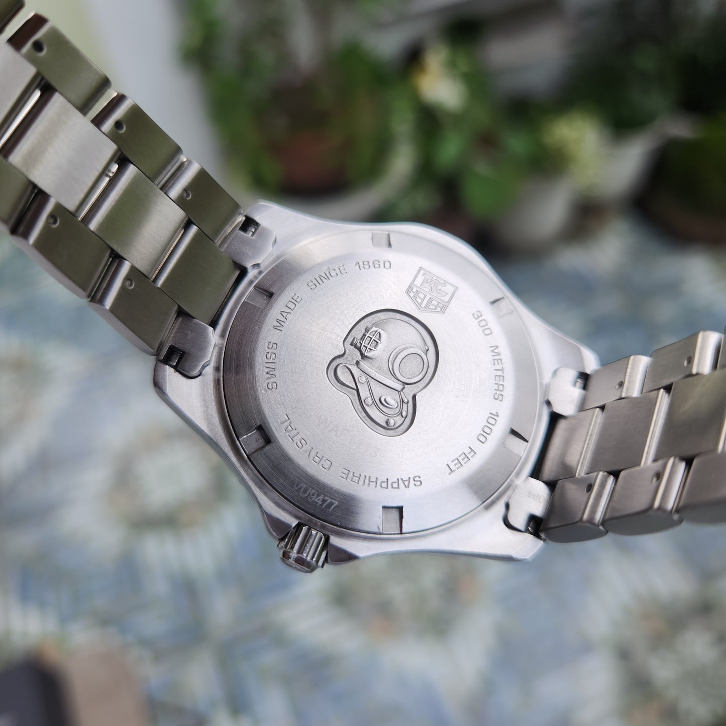 Tag Heuer Aquaracer 300M Steel Bezel in Blue Dial 39mm