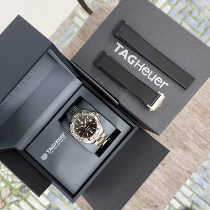 Tag Heuer Aquaracer Calibre 5 in Black Dial 41mm