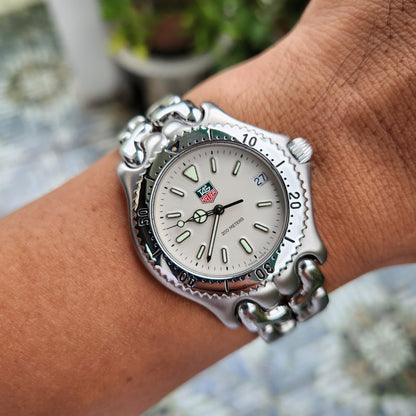 Tag Heuer Link S/EL Vintage in Cream Dial 38mm