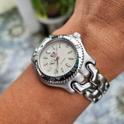 Tag Heuer Link S/EL Vintage in Cream Dial 38mm