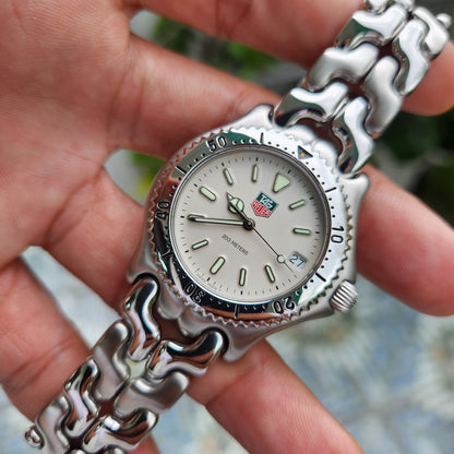 Tag Heuer Link S/EL Vintage in Cream Dial 38mm