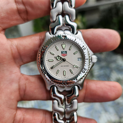 Tag Heuer Link S/EL Vintage in Cream Dial 38mm