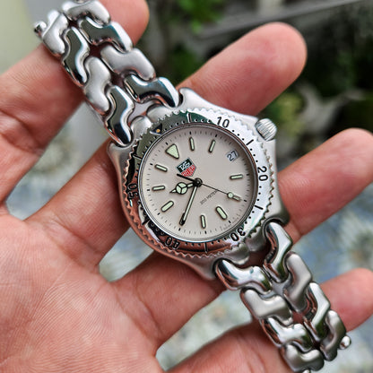 Tag Heuer Link S/EL Vintage in Cream Dial 38mm