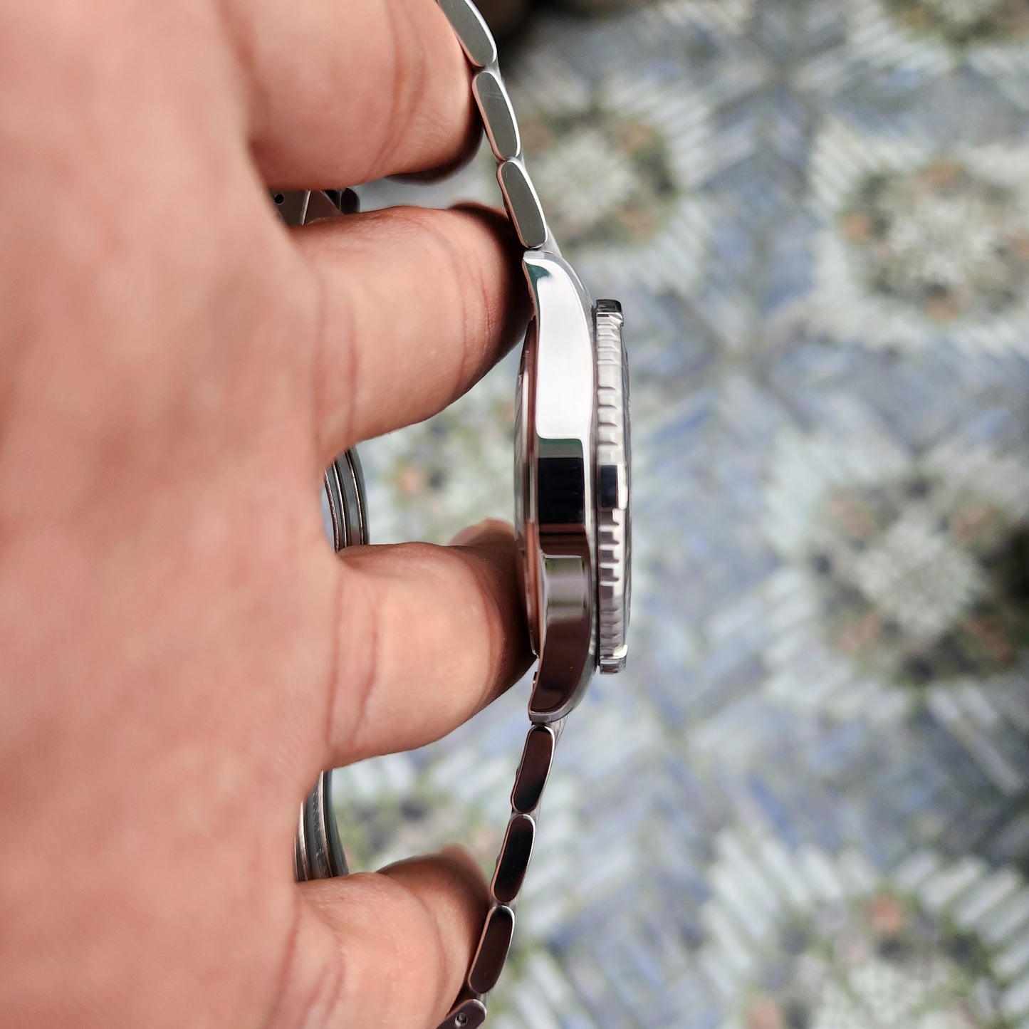 Tag Heuer Aquaracer Calibre 5 Steel Alu Bezel in Blue Dial 41mm