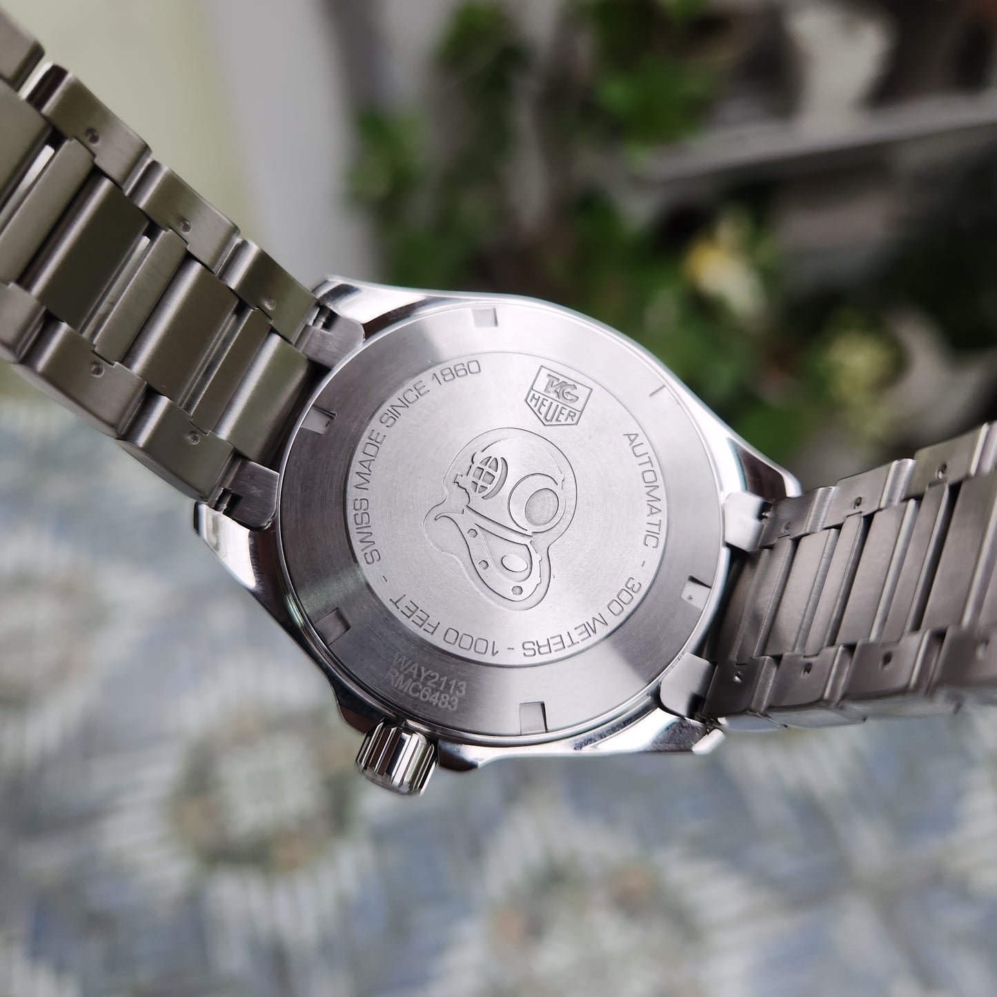 Tag Heuer Aquaracer Calibre 5 in Sunray Grey Dial 41mm - Complete Set