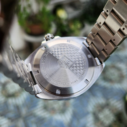 Tag Heuer F1 Calibre 5 Steel Bezel in Black Dial 41mm