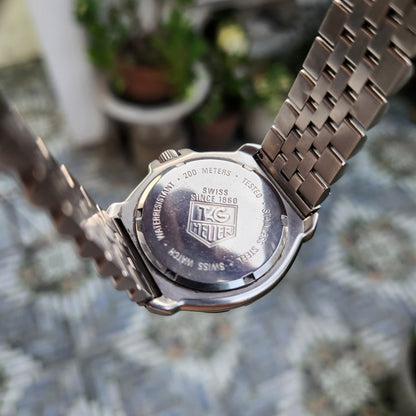 Tag Heuer F1 Classic Midsize Black Bezel in Full Lume Dial 34mm