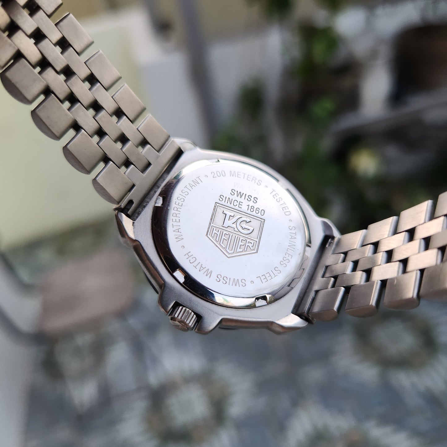 Tag Heuer F1 Classic Midsize Green Accents in Black Dial 34mm