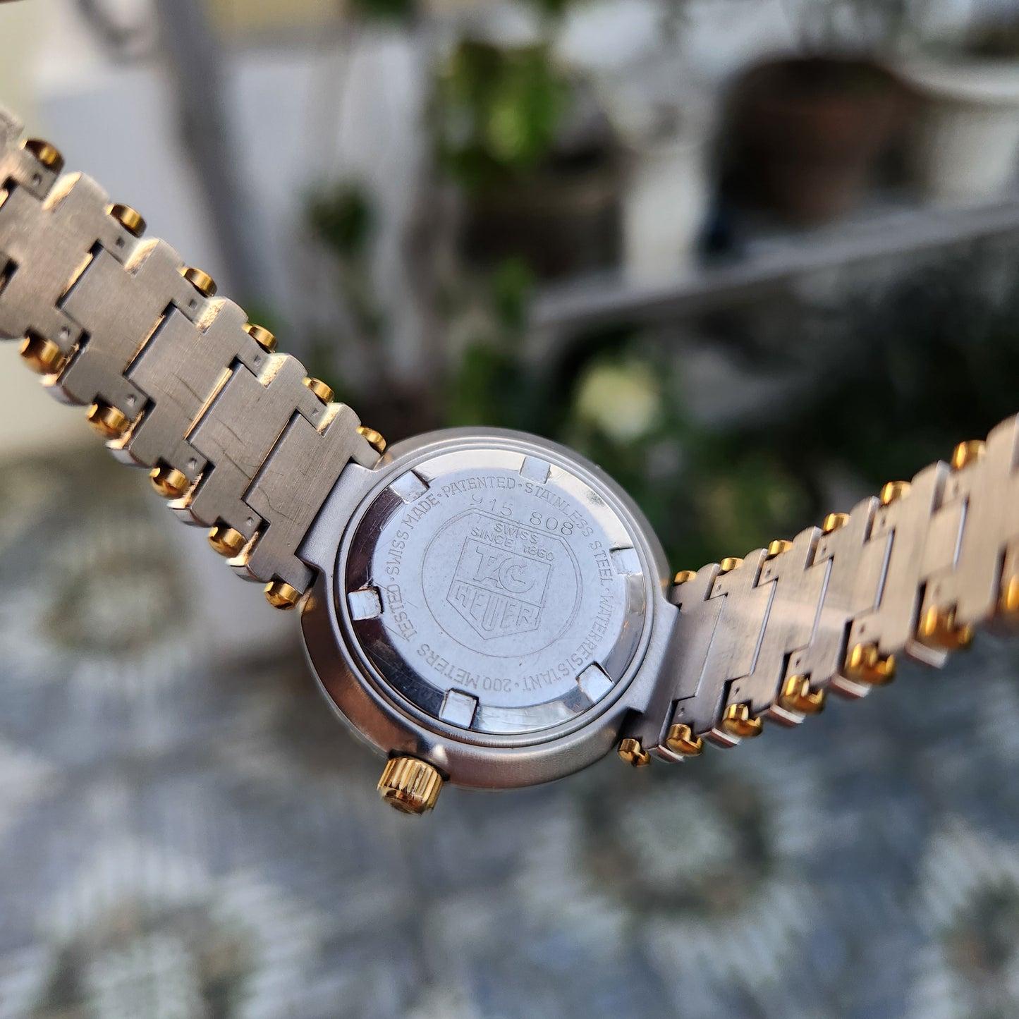 Tag Heuer Executive Professional Ladies Vintage with Nautical Flag Bezel in White Dial 28mm