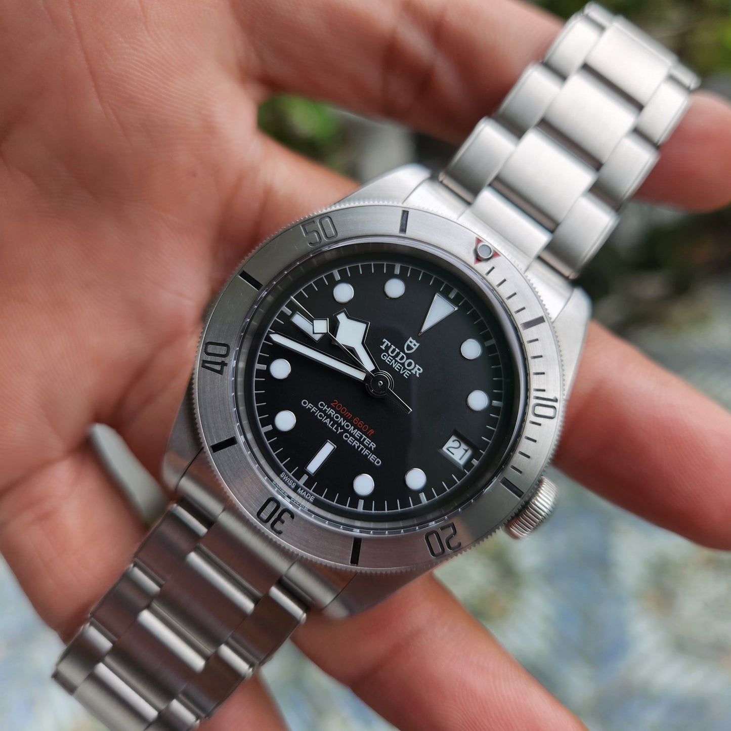 Tudor Black Bay Heritage 'Steel' Chronometer 41mm - Complete Set