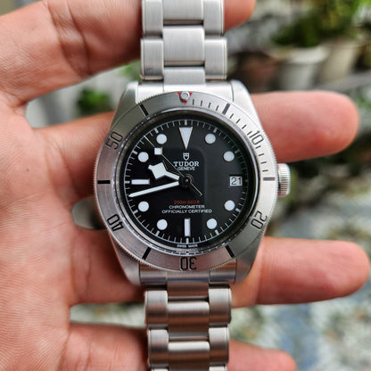 Tudor Black Bay Heritage 'Steel' Chronometer 41mm - Complete Set