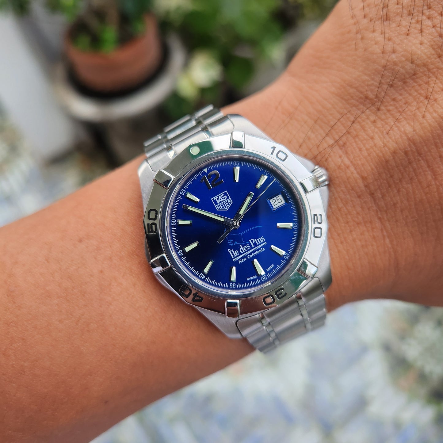 Tag Heuer Aquaracer Calibre 5 'Isle of Pines' Limited Edition in Blue Sunburst Dial 39mm