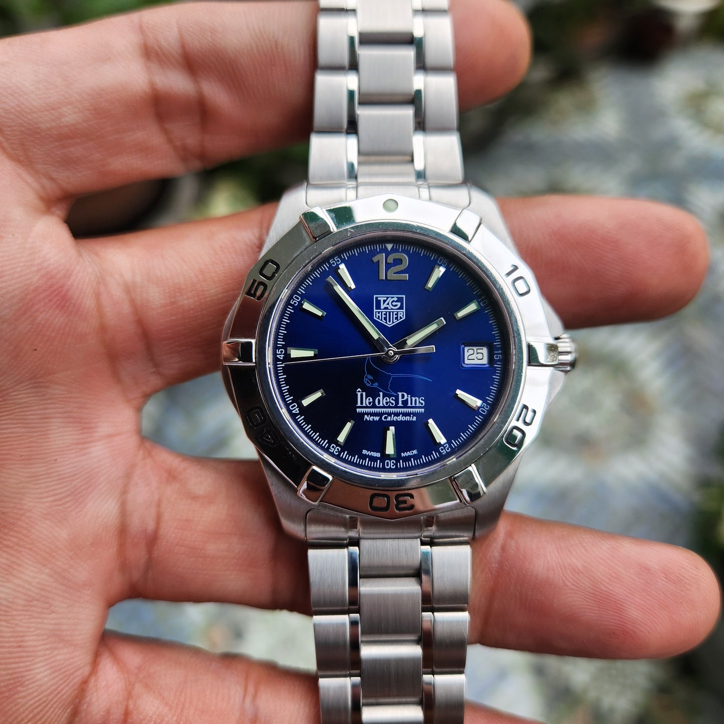 Tag Heuer Aquaracer Calibre 5 'Isle of Pines' Limited Edition in Blue Sunburst Dial 39mm